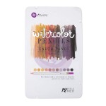 (Pre-Order) Mixed Media Watercolor Pencils 12/Pkg - Earth Tones